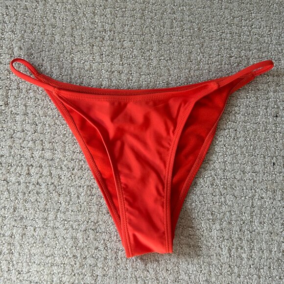 Cabana del Sol Orange Bikini Bottom - Picture 1 of 4